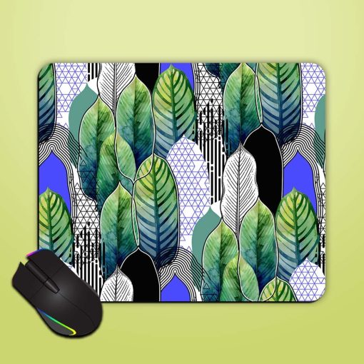 Vector Seamless Pattern Mouse Pad Zapvi