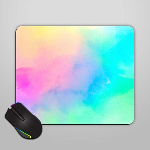 Colorful Pastel Drawing Mouse Pad Zapvi