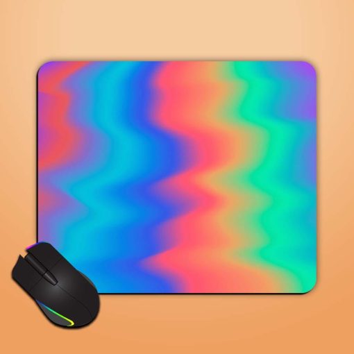 Holographic Psychedelic Illustration Mouse Pad Zapvi