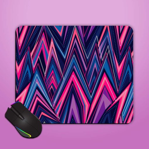 Abstract Seamless Geometric Mouse Pad Zapvi