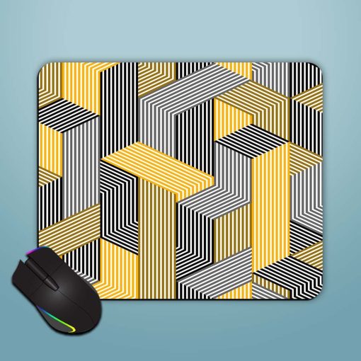 3D Dimensional Lined Mouse Pad Zapvi