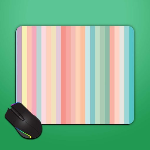 Pastel Color Palettes Mouse Pad Zapvi