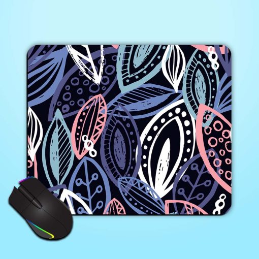 Abstract Seamless Pattern Mouse Pad Zapvi