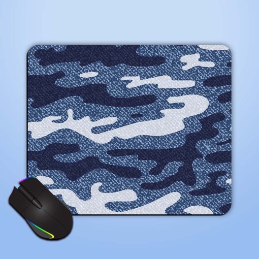 Camouflage Jeans Background Mouse Pad Zapvi