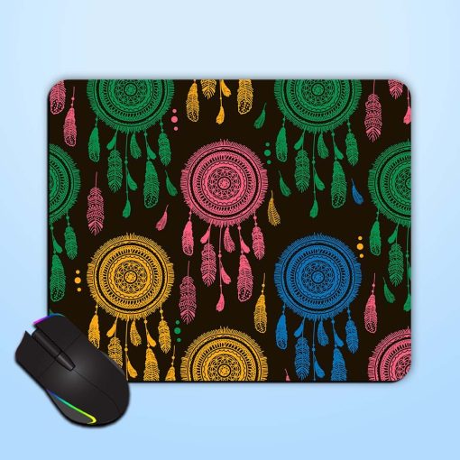 Color Seamless Pattern Mouse Pad Zapvi