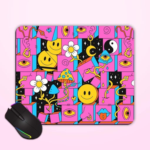 Space Trippy 60S Mouse Pad Zapvi