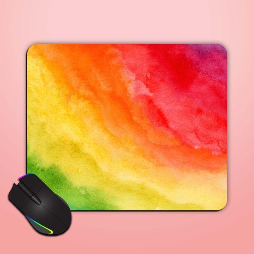 Bright Diagonal Striped Mouse Pad Zapvi