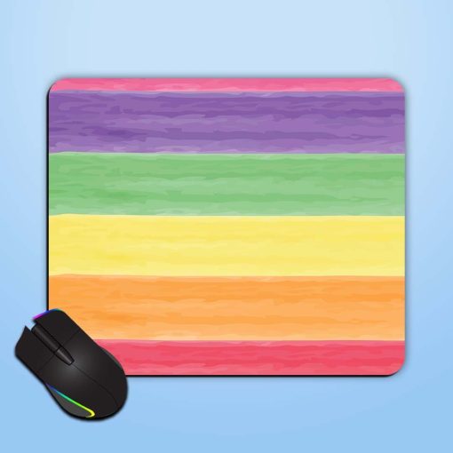 Fruit Rainbow Watercolor Mouse Pad Zapvi