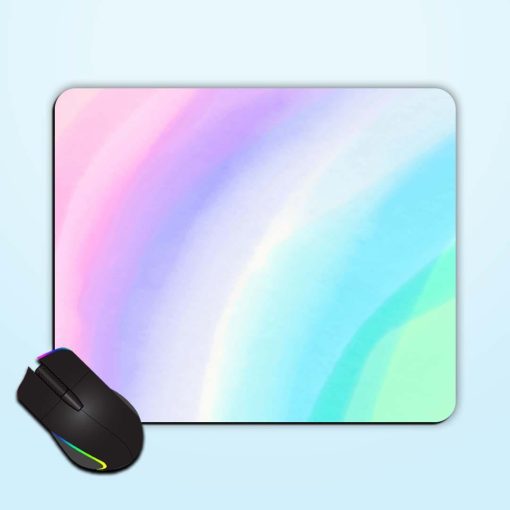 Abstract Colorful Watercolor Mouse Pad Zapvi