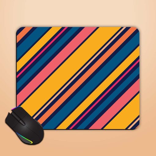 Colorful Vector Diagonal Mouse Pad Zapvi