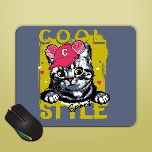 Slogan Cool Style Mouse Pad Zapvi