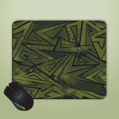 Abstract Seamless Geometric Mouse Pad Zapvi