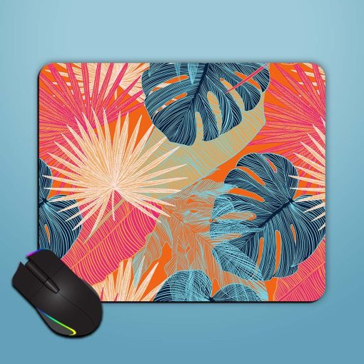 Tropical Luxury Seamless Mouse Pad Zapvi