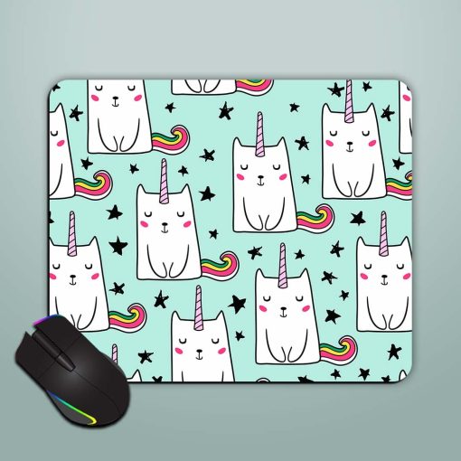 Seamless Pattern Hand Mouse Pad Zapvi