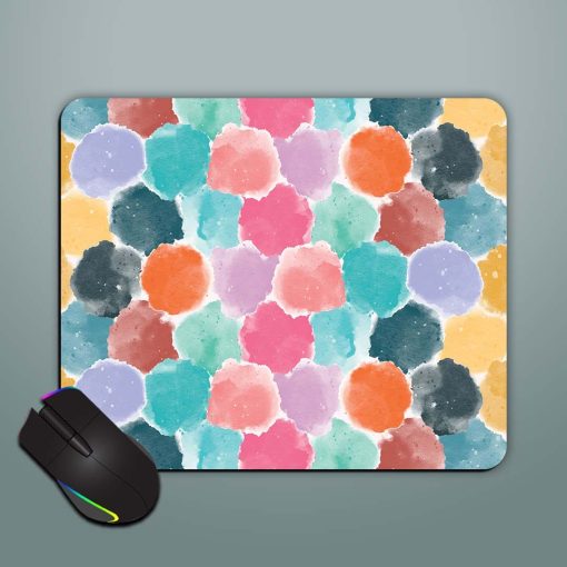 Colorful Seamless Pattern Mouse Pad Zapvi