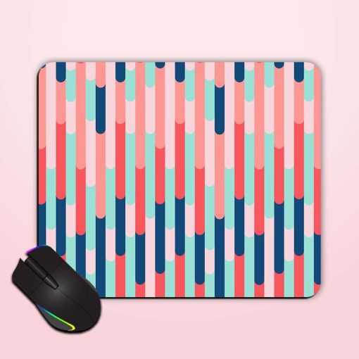 Colorful Vertical Stripes Mouse Pad Zapvi