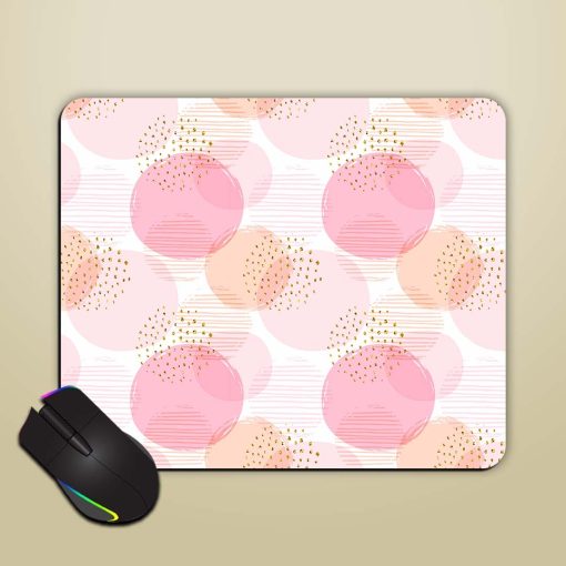 Abstract Geometric Seamless Mouse Pad Zapvi