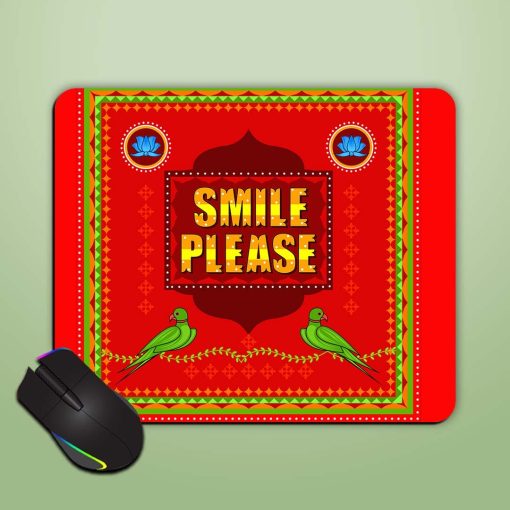 Vector Design Smile Mouse Pad Zapvi