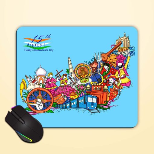 Vector Design Indian Mouse Pad Zapvi