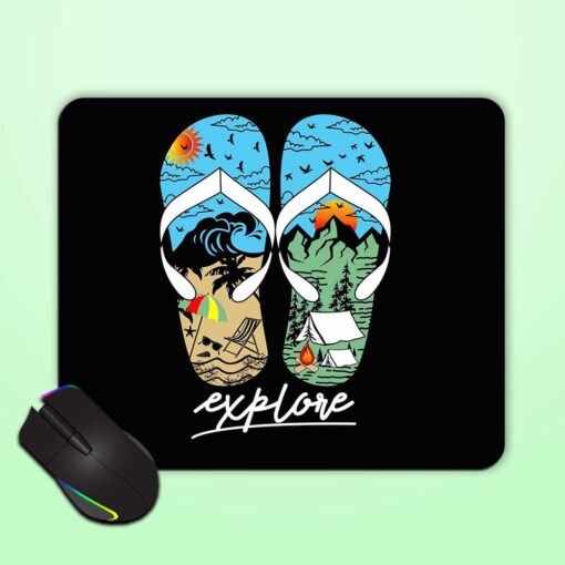 Explore Outdoors Vintage Mouse Pad Zapvi