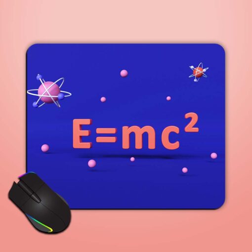 Formula Relativity Equation Mouse Pad Zapvi