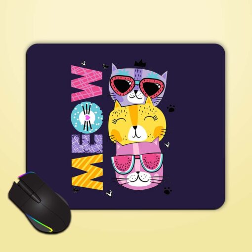 Cute Abstract Illustration Mouse Pad Zapvi