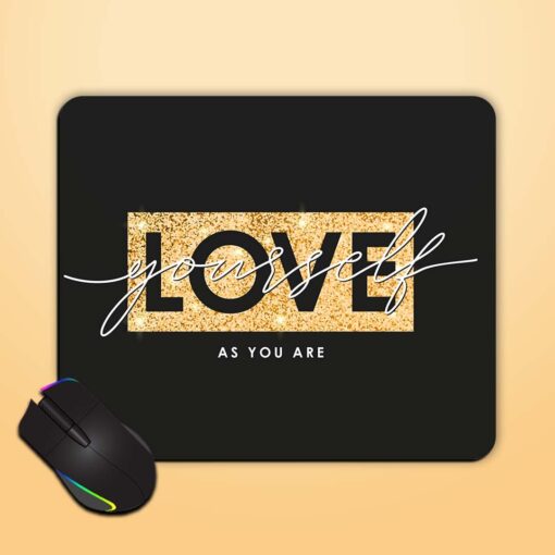 Tshirt Design Gold Mouse Pad Zapvi