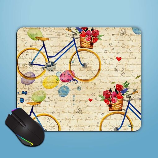 Hand Drawn Watercolor Mouse Pad Zapvi