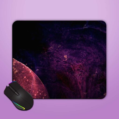 Dark Contemporary Memphis Mouse Pad Zapvi