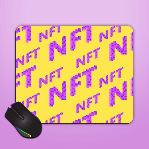 Nft Token Pixel Mouse Pad Zapvi