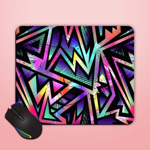 Abstract Seamless Grunge Mouse Pad Zapvi