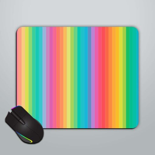 Rainbow Artwork Mouse Pad Zapvi