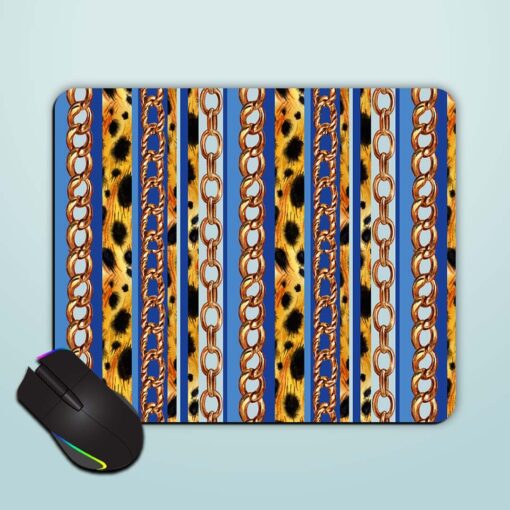 Seamless Pattern Stripes Mouse Pad Zapvi