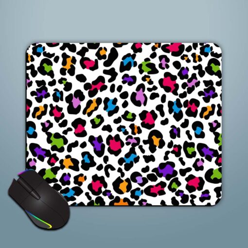 Seamless Leopard Pattern Mouse Pad Zapvi