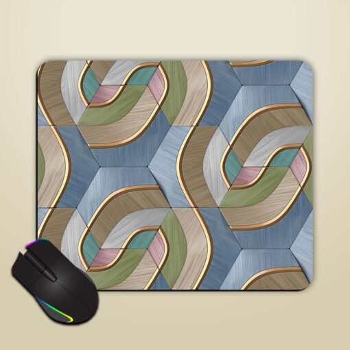 3D Illustration Seamless Mouse Pad Zapvi