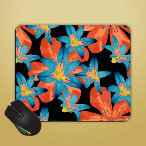 Philippine Flowers Seamless Mouse Pad Zapvi