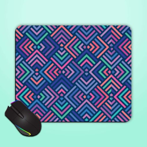 Vector Color Pattern Mouse Pad Zapvi