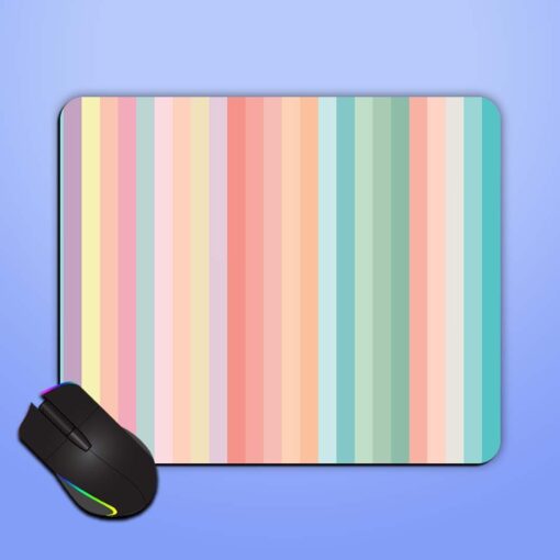 Light Rainbow Artwork Mouse Pad Zapvi