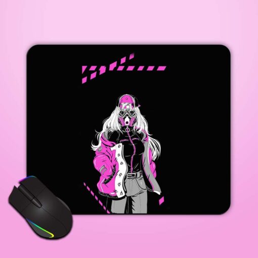 Cartoon Girl Mouse Pad Zapvi