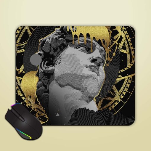 Roman Face Mouse Pad Zapvi