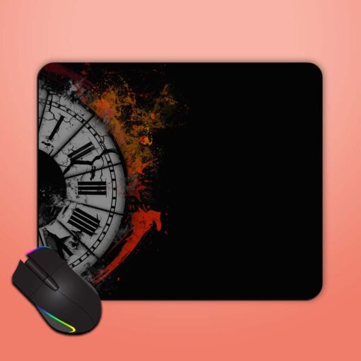 Half Clock Mouse Pad Zapvi