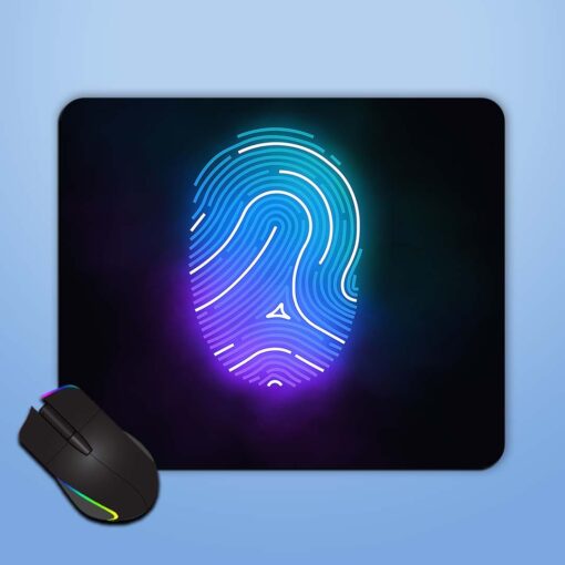 Finger Print Mouse Pad Zapvi