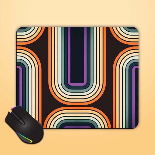 Muted Color Line Mouse Pad Zapvi