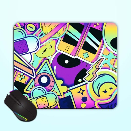 Scatchy Art Mouse Pad Zapvi