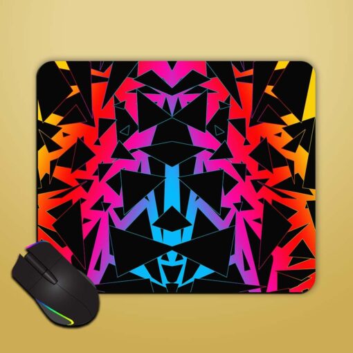 Triangle Art Work Mouse Pad Zapvi