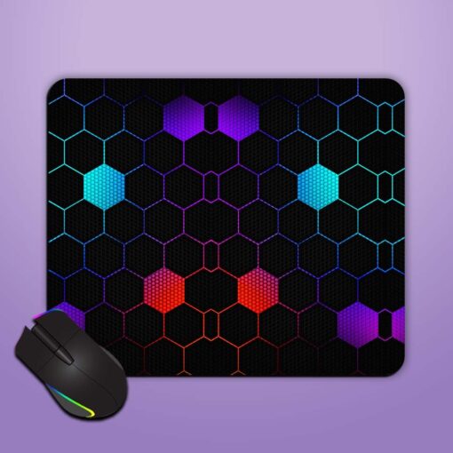 Neon Web Art Mouse Pad Zapvi