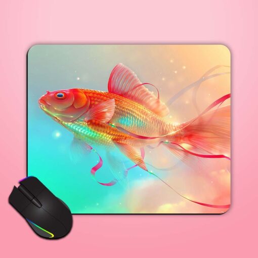 Gold Fish Mouse Pad Zapvi