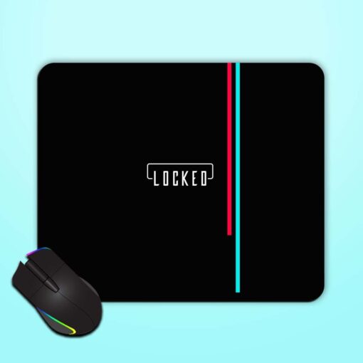 Locked Mouse Pad Zapvi