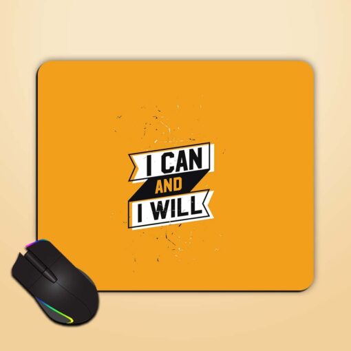 I Can And Mouse Pad Zapvi