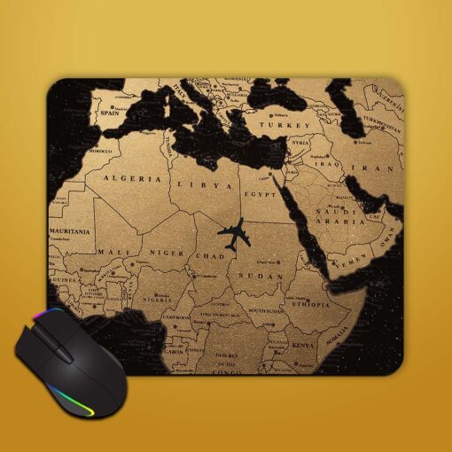 Old Map Mouse Pad Zapvi